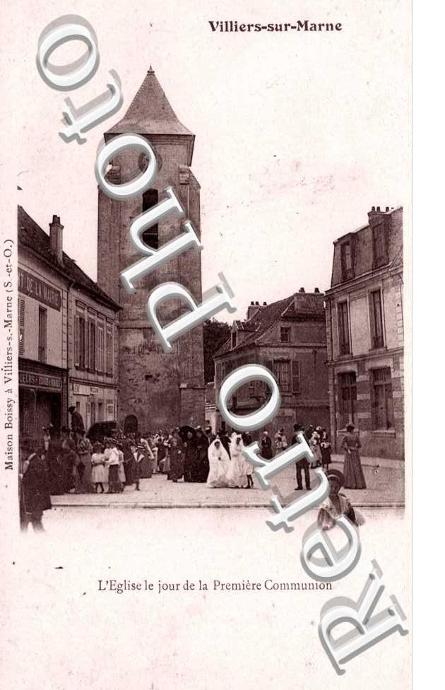 L'Eglise le jour de la premiere communion