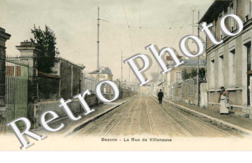 La rue de Villeneuve (couleur)