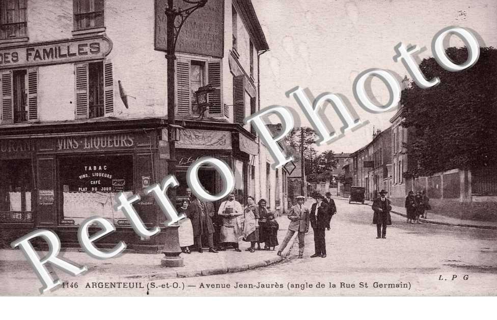 Avenue Jean Jaurès, Angle de la rue St Germain