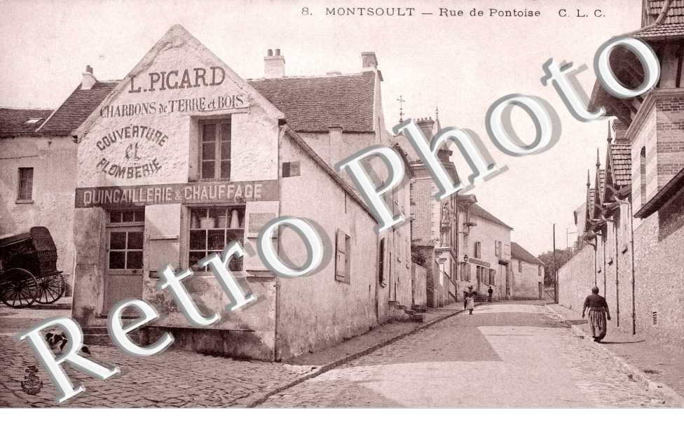 Rue de Pontoise - Quincaillerie et chauffage L- Picard