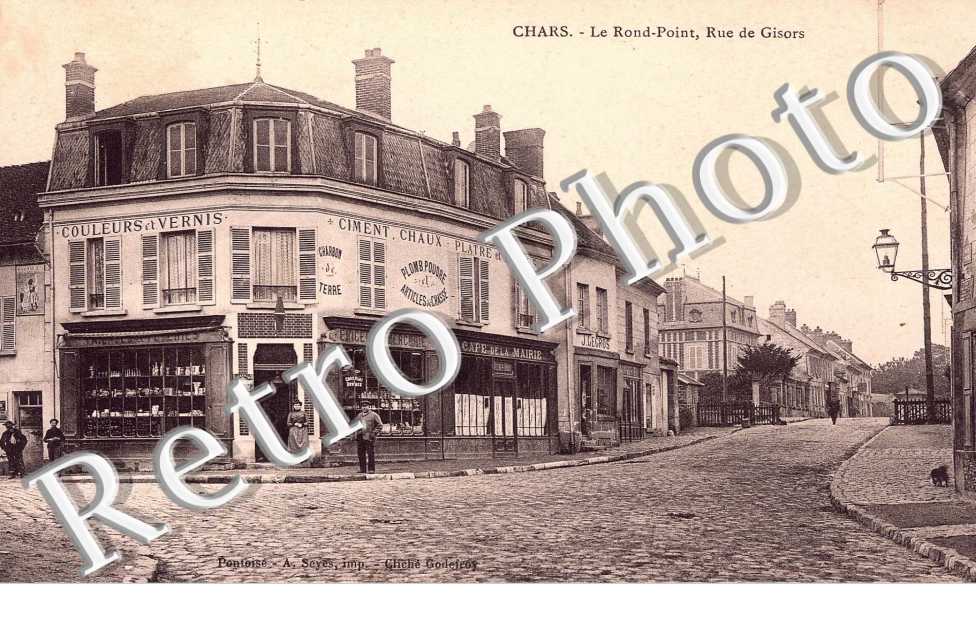Le rond point - Rue de Gisors