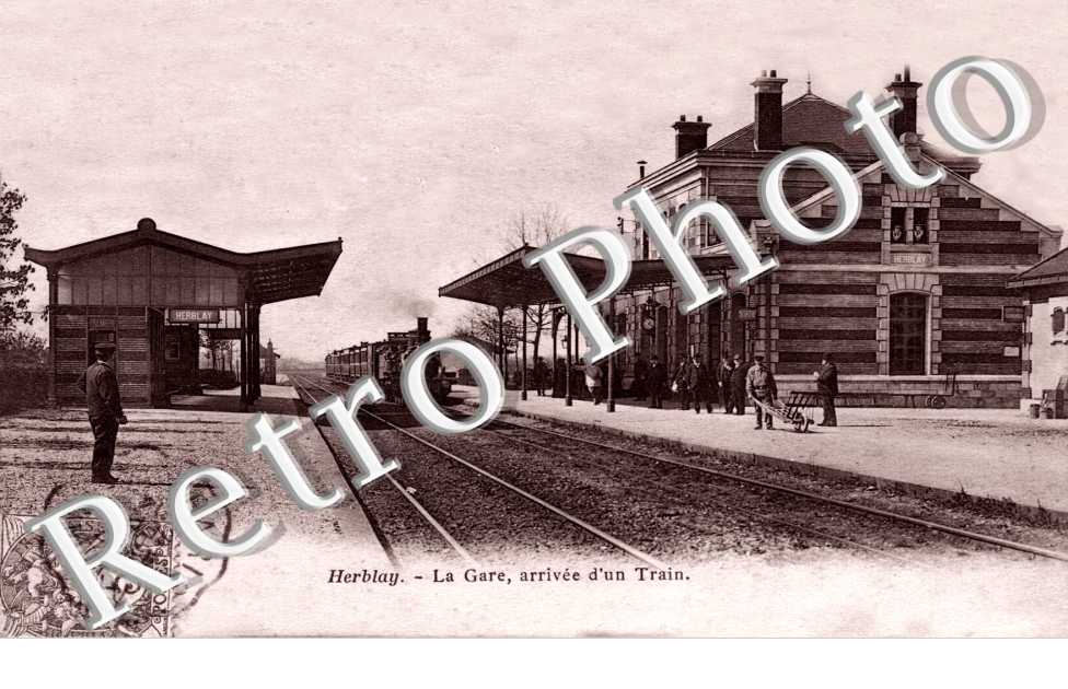 La gare - arrivee d'un train