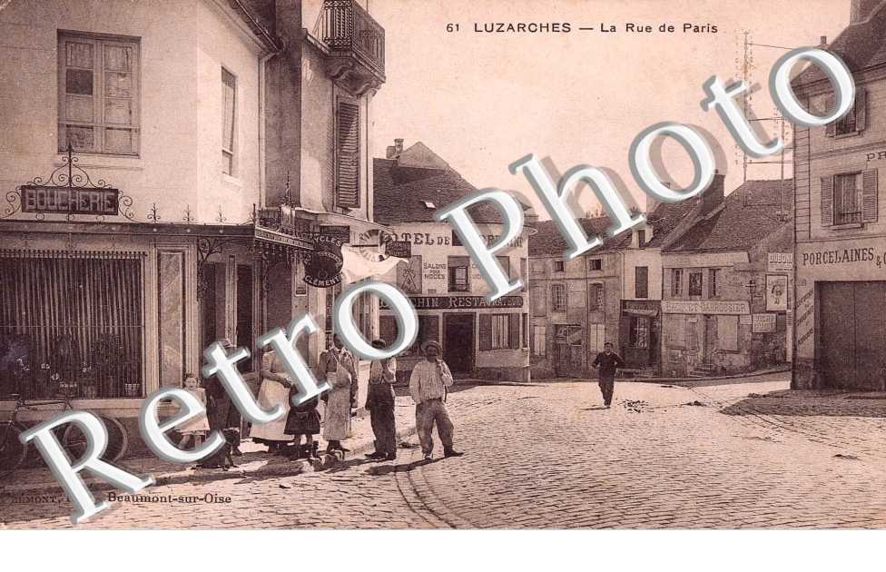 La rue de Paris - hotel de Lorraine