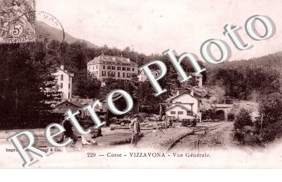 VIZZAVONA - vue generale
