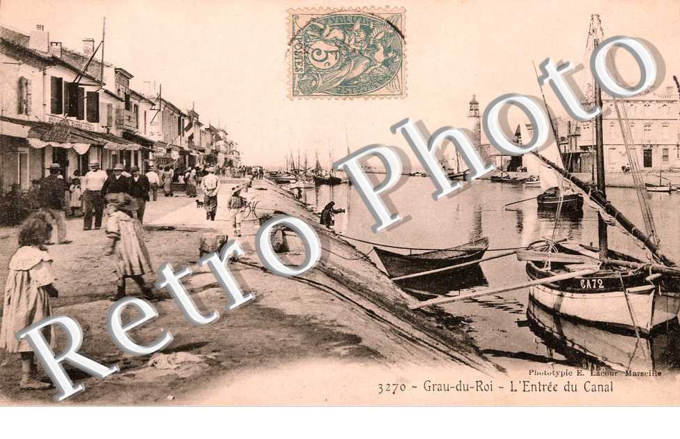 l'entree du canal