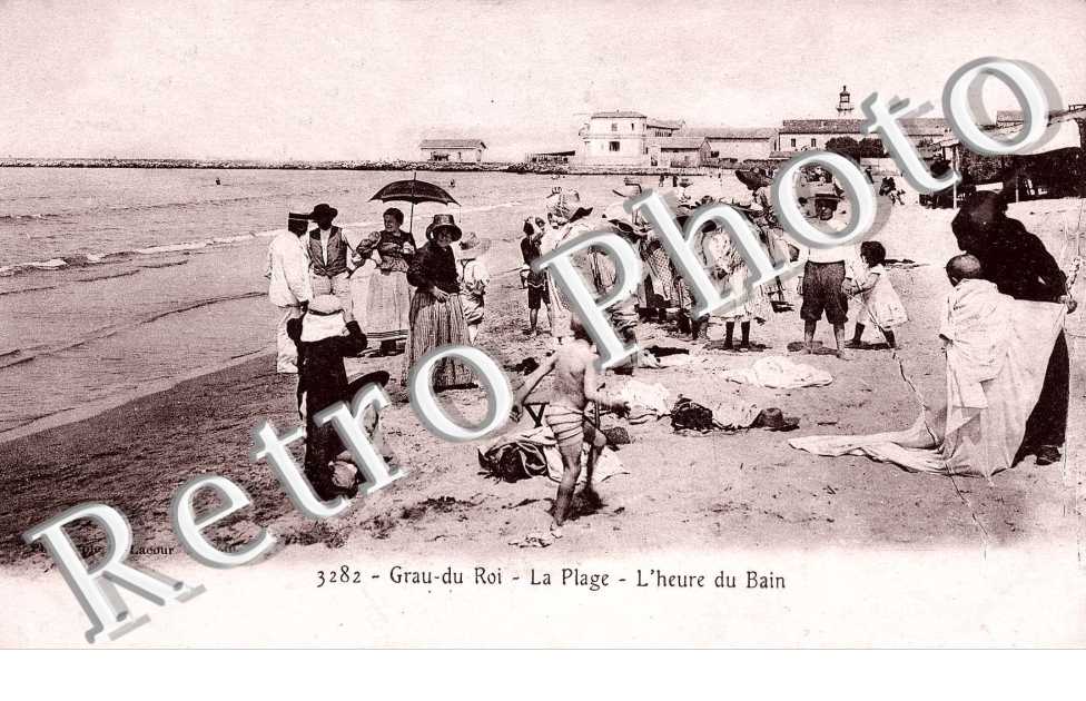 La Plage a l'heure du Bain