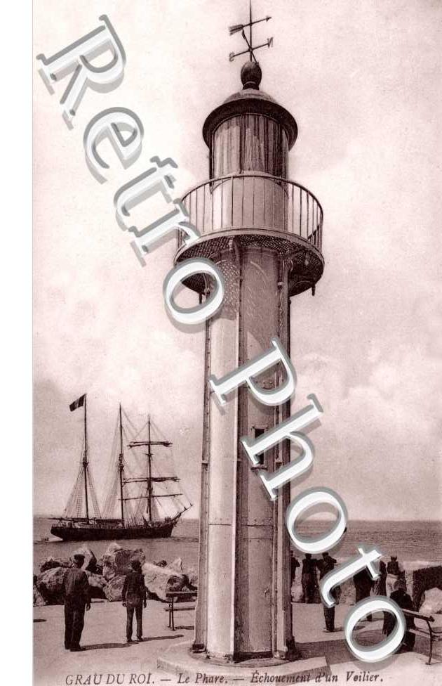 Le phare - echouement d'un voilier