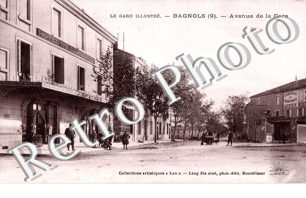 Avenue de la gare.