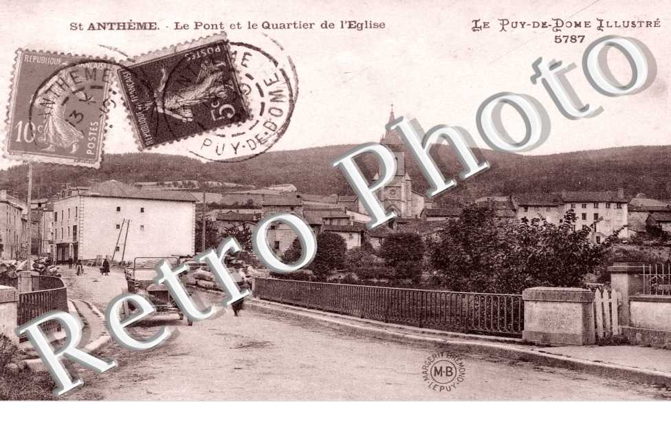 Le pont et le quartier de l'eglise