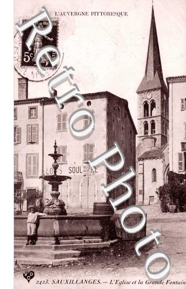l'Eglise et la Grande Fontaine