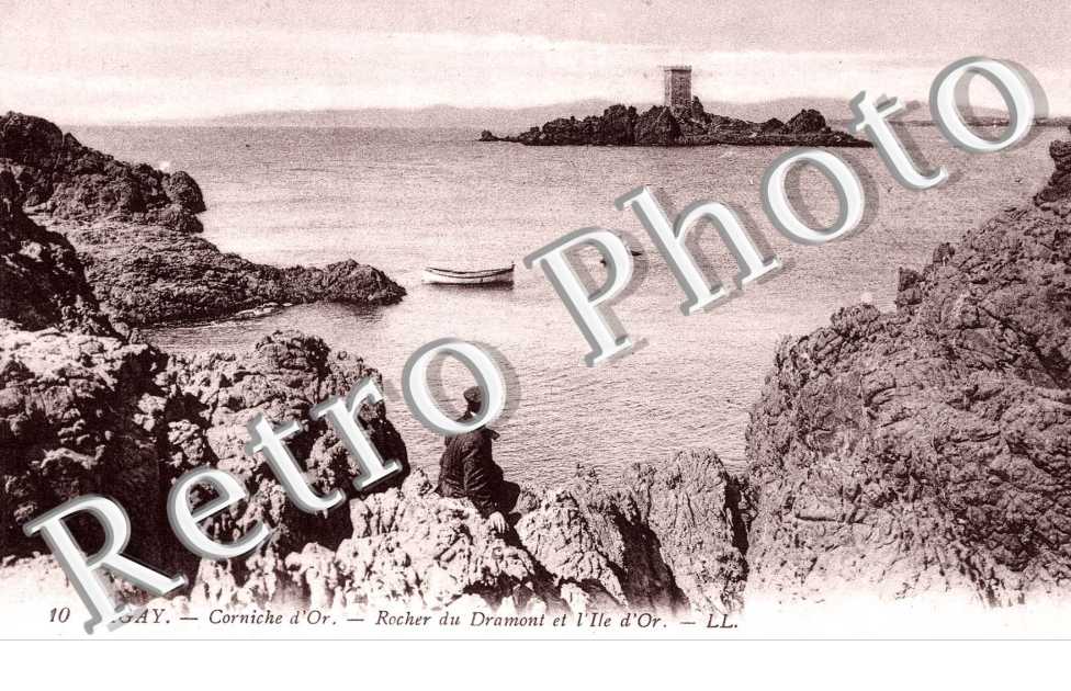 Rocher du Dramont et l'Ile d'Or