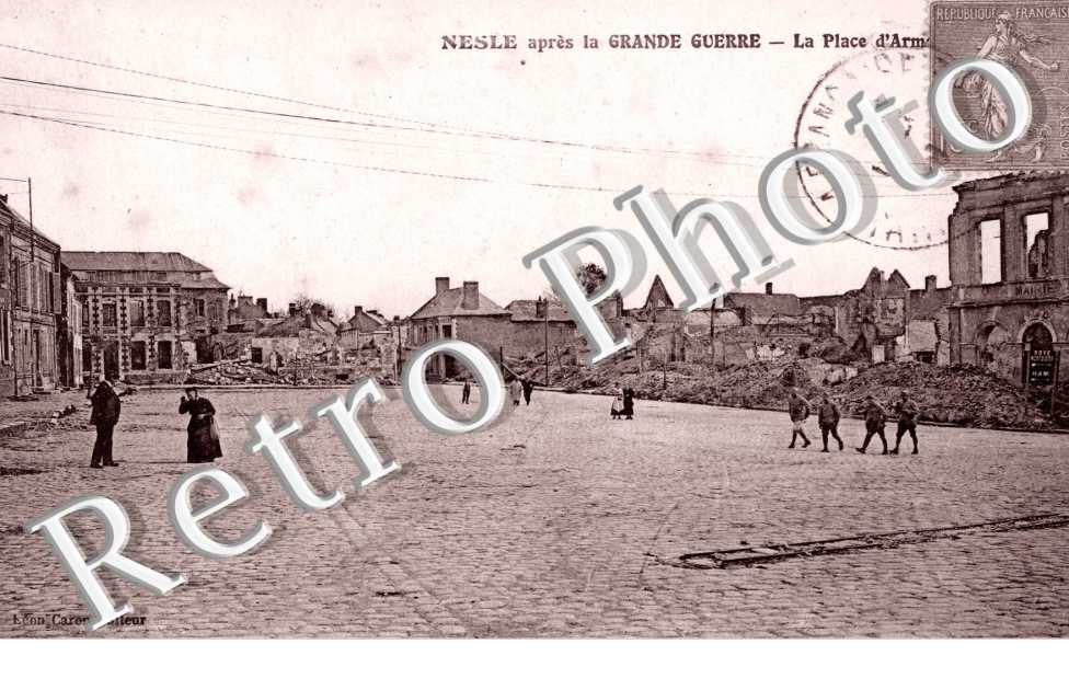 la place d'Armes après 1918