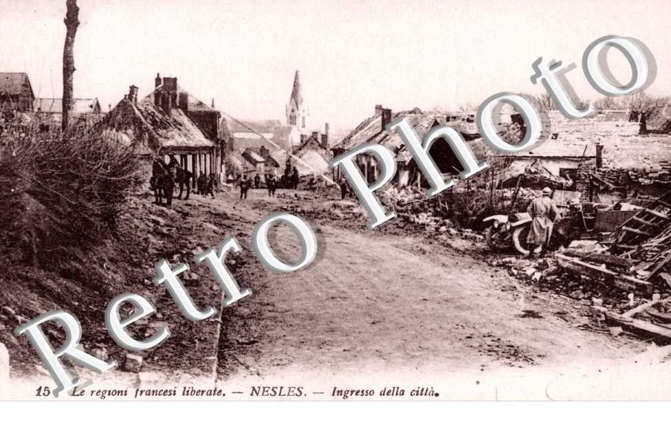 Entrée de la ville après 1918