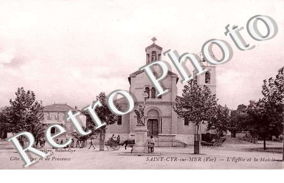 l'eglise et la mairie