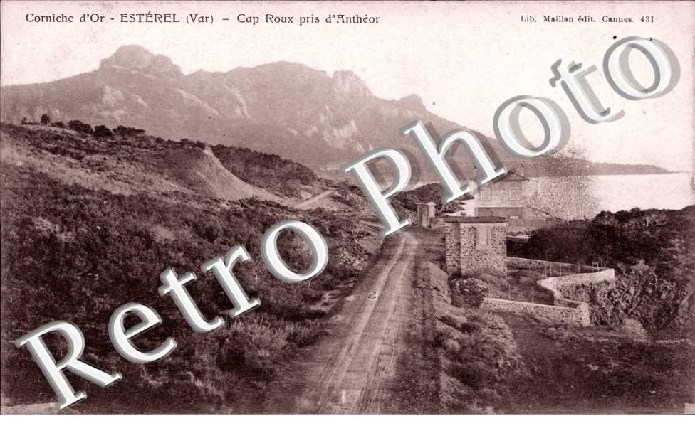 Cap Roux pris d'Antheor