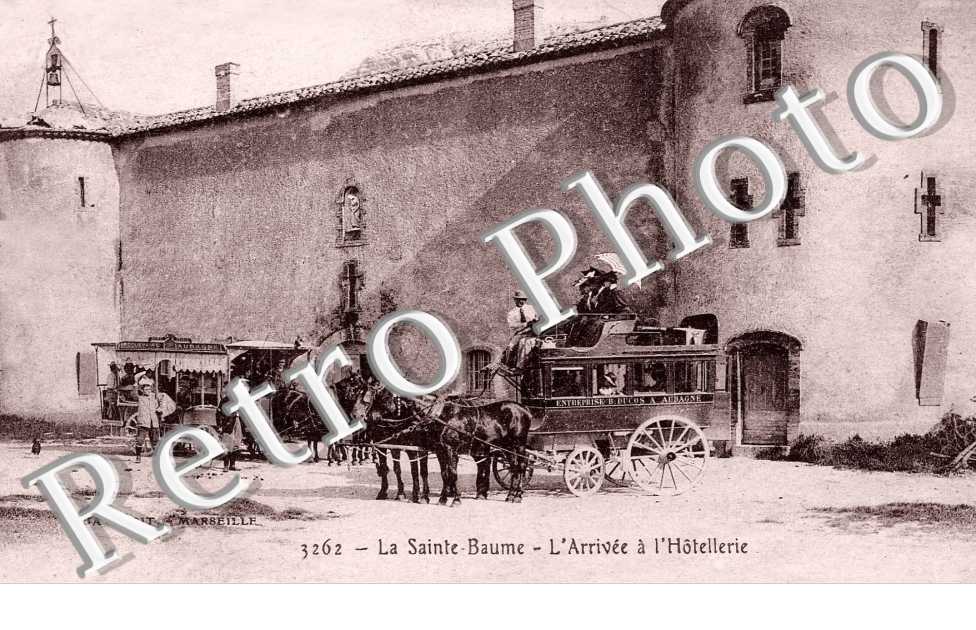 LA SAINTE BEAUME - l'Arrivée à l'Hotellerie