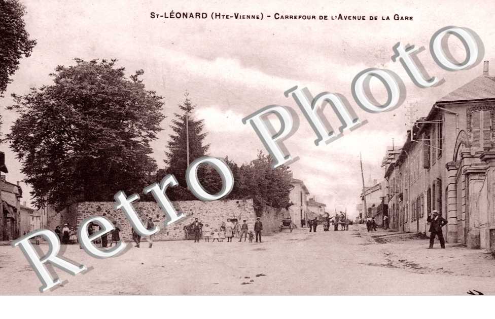 Carrefour de l'avenue de la gare