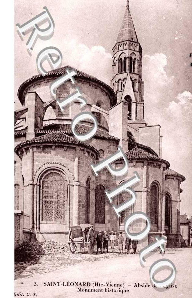 l'Abside de l'Eglise, le Monument Historique