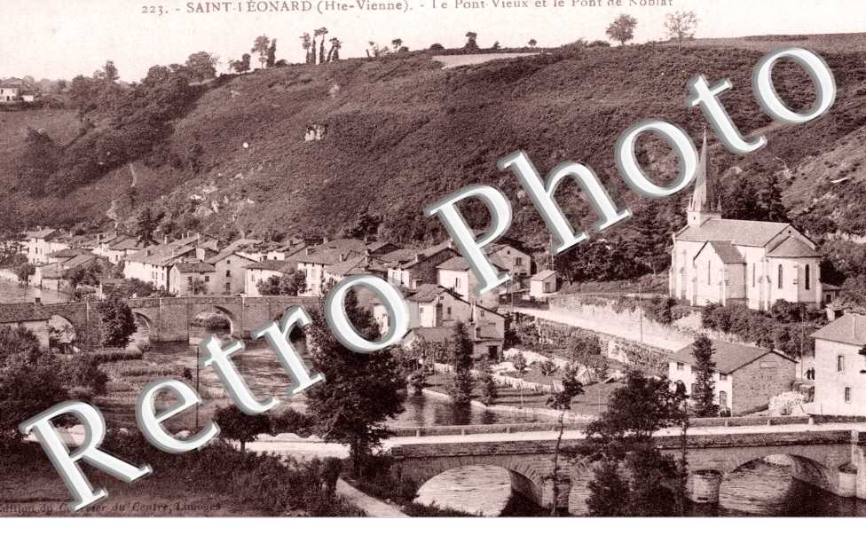 le Pont Vieux et le Pont de Noblat