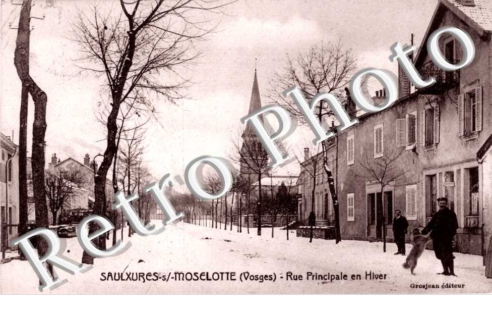 Rue Principale en Hiver