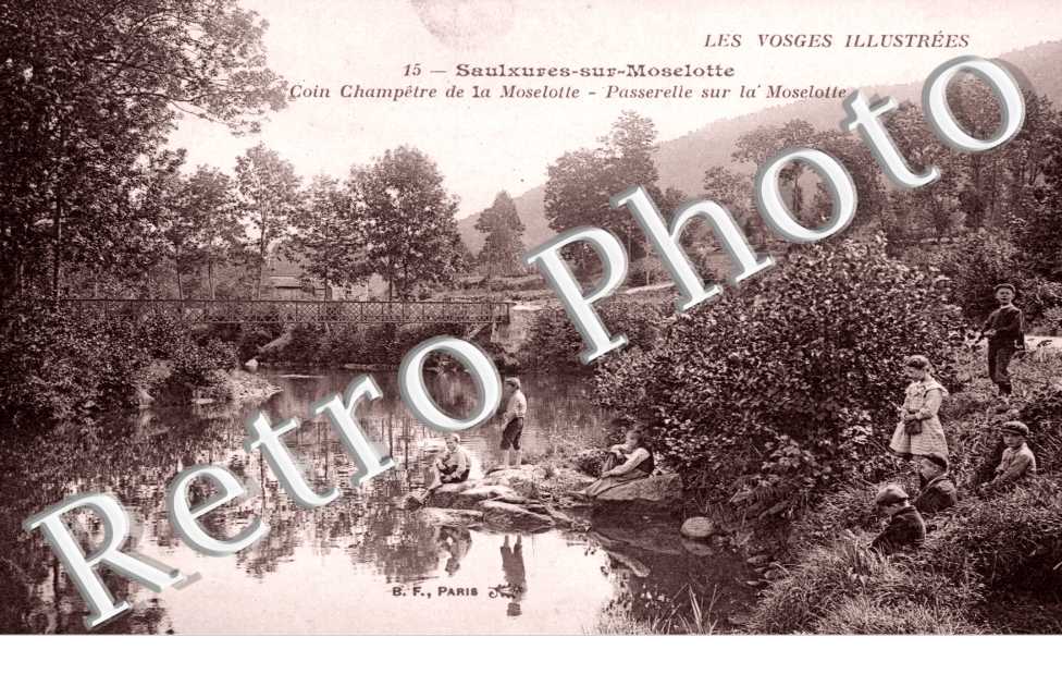 Passerelle sur la Moselotte