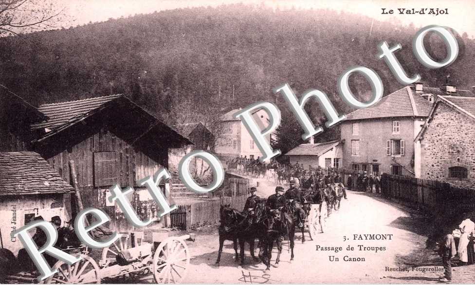 Passage de Troupes - Un canon