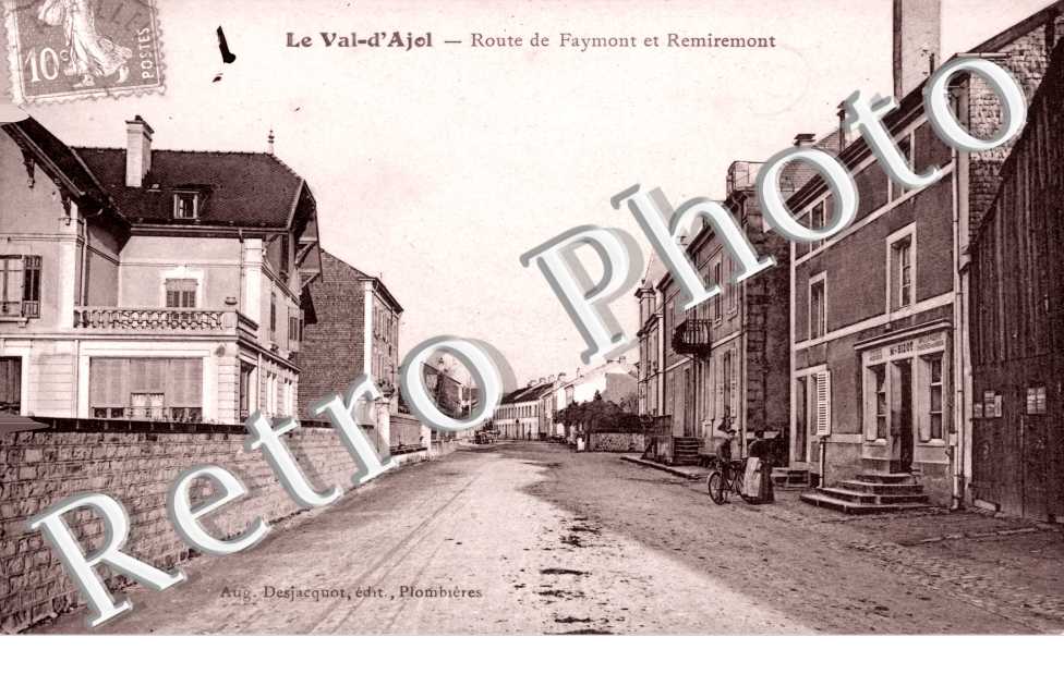 Route de Faymont et Remiremont
