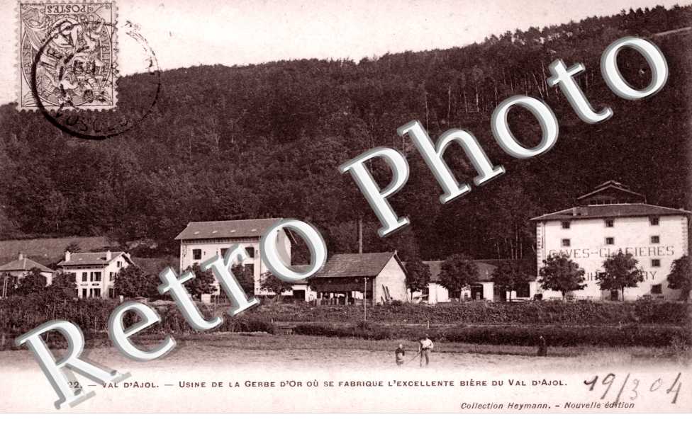 usine de la gerbe d'or ou se fabrique l'excellente biere du val d'ajol