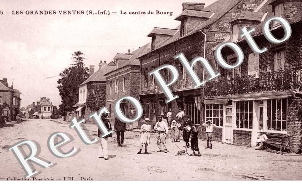 (les) Le centre du bourg