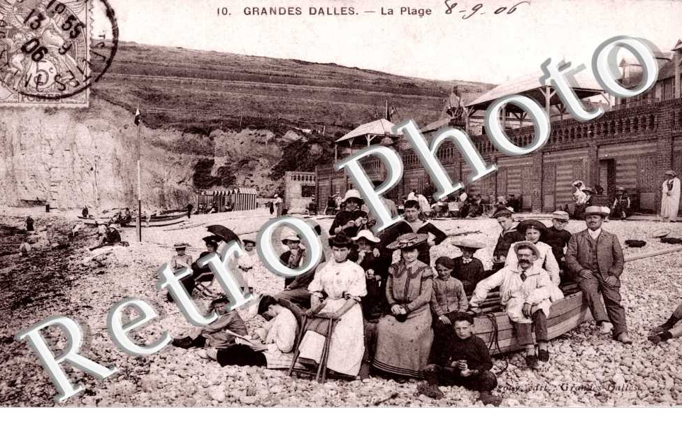 Les Grandes Dalles - La plage