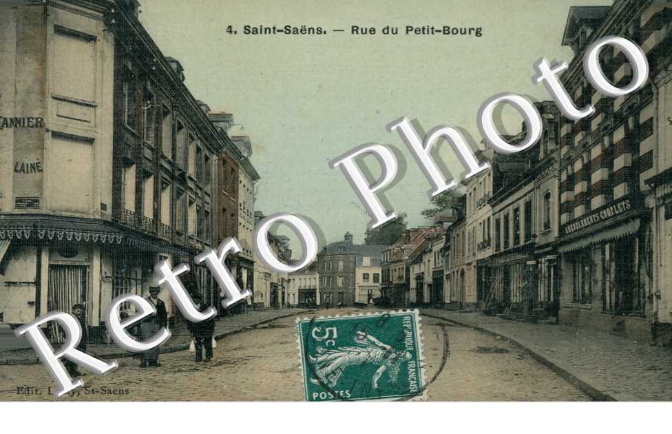 ue du Petit Bourg (carte toilee couleur)