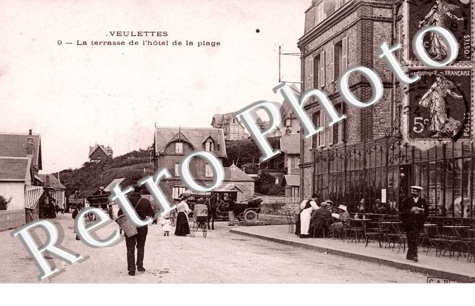 la Terrasse de l'Hotel de la Plage