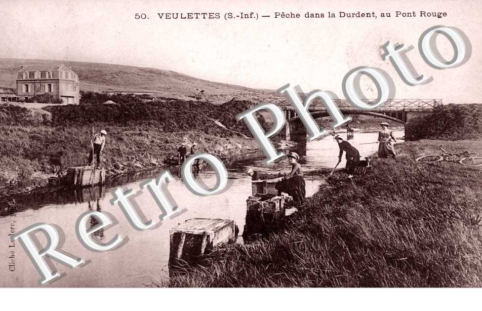 Peche dans la Durdent au Pont Rouge