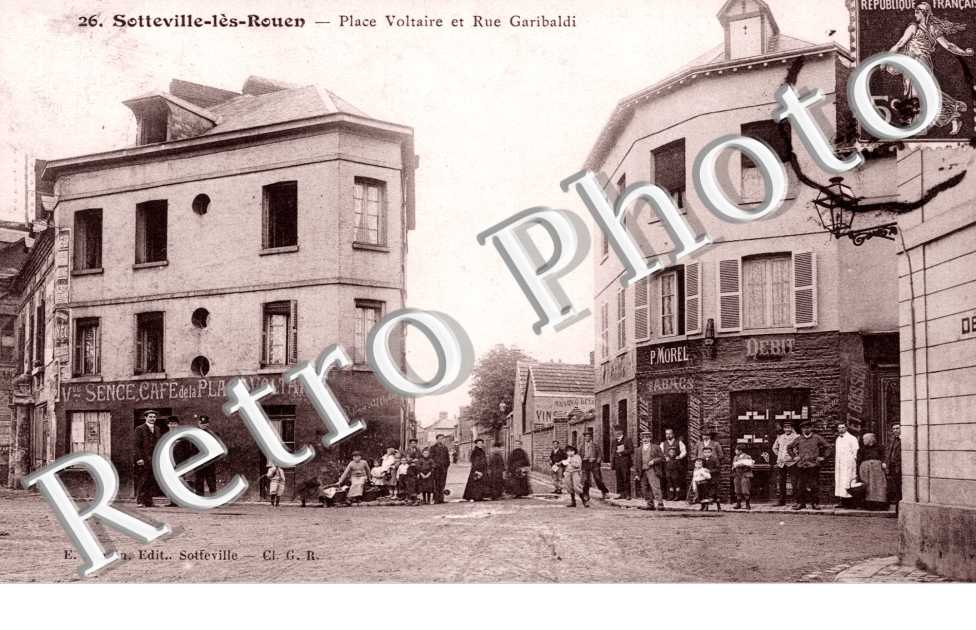 Place Voltaire et Rue Garibladi
