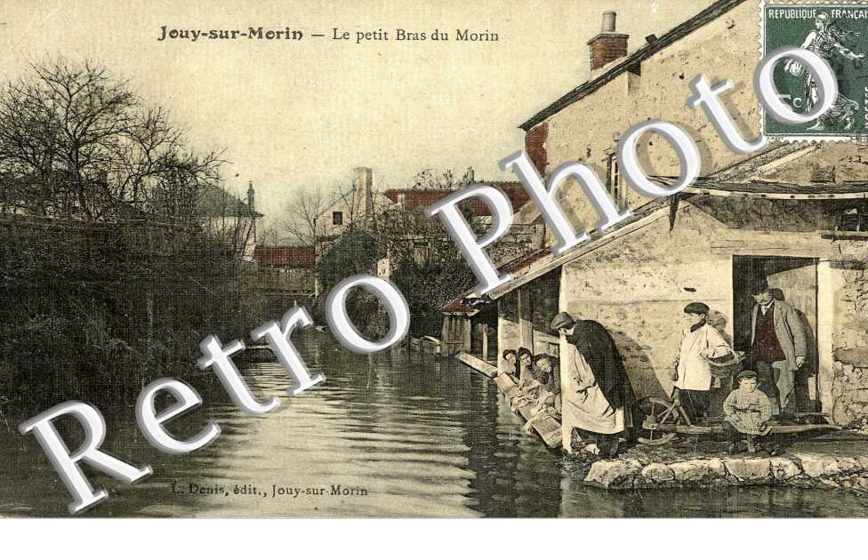 Le petit bras du Morin (toilee couleur)