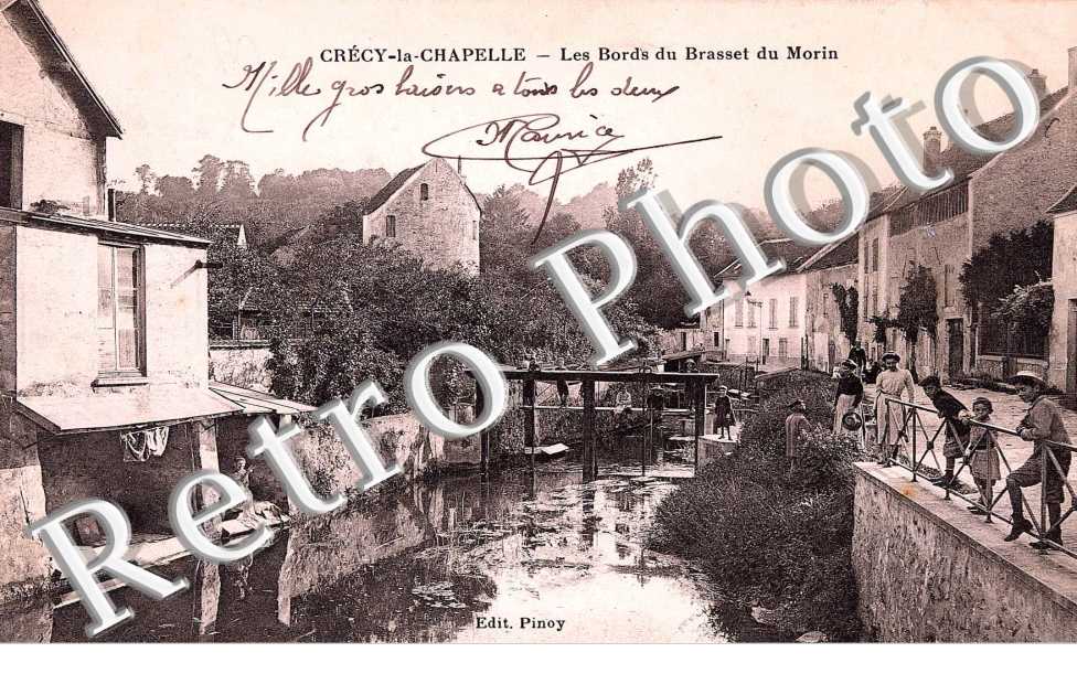EN BRIE Les bords du Brasset du Morin