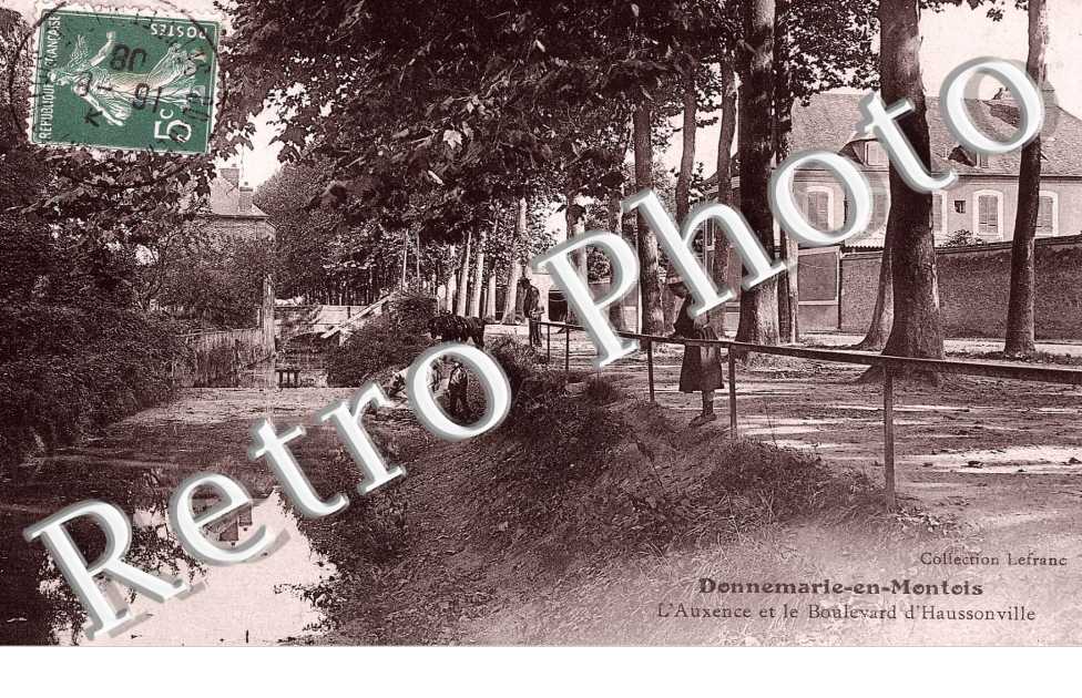 En Montois - L'Auxence et le boulevard d'haussonville