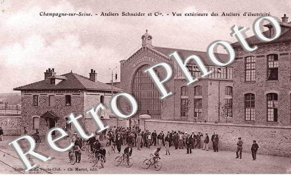 Atelier Schneider et Cie - Vue exterieur des ateliers d'electricite