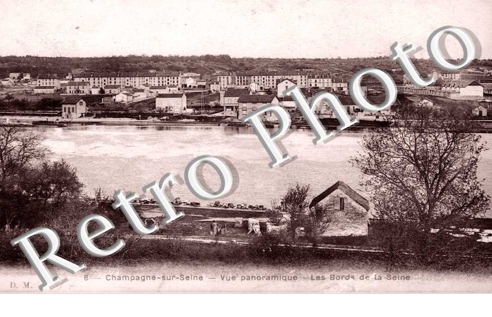 Vue Panoramique, les Bords de la Seine