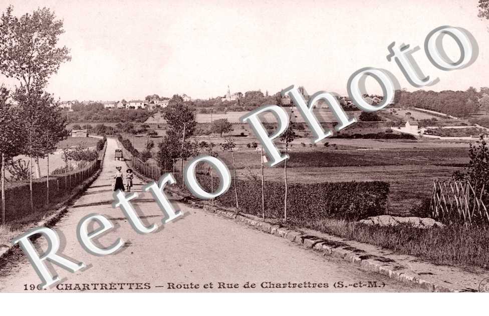 route et rue de Chartrettes