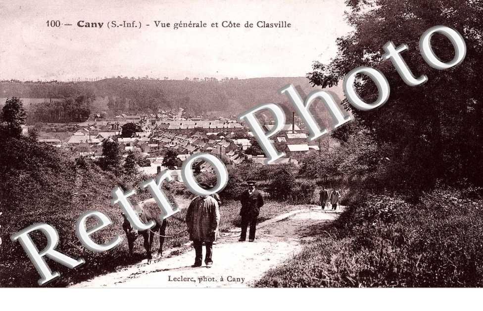 vue generale et cote de Clasville