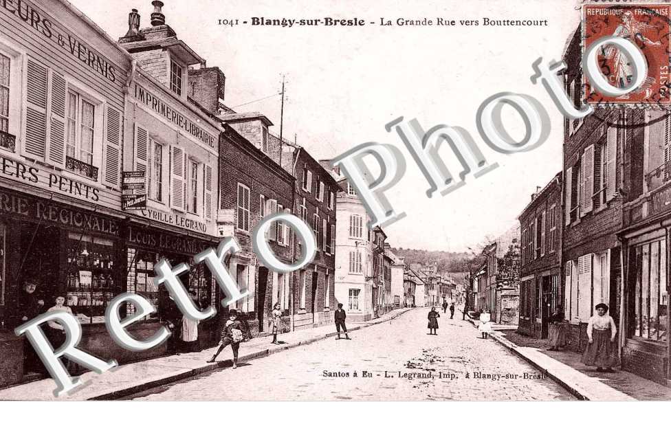 La grande rue vers Bottencourt
