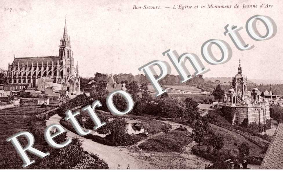 Eglise et le Monument de Jeanne d'Arc