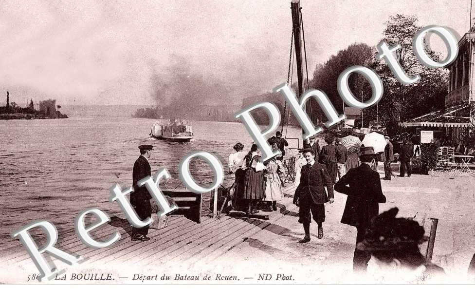 Depart du bateau de Rouen