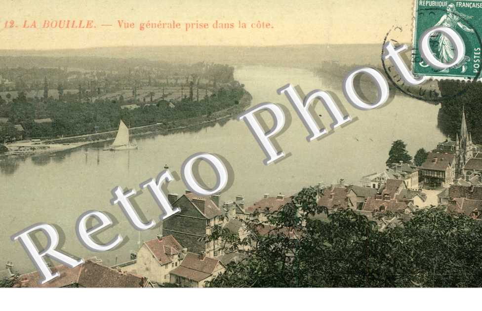 vue generale prise dans la cote