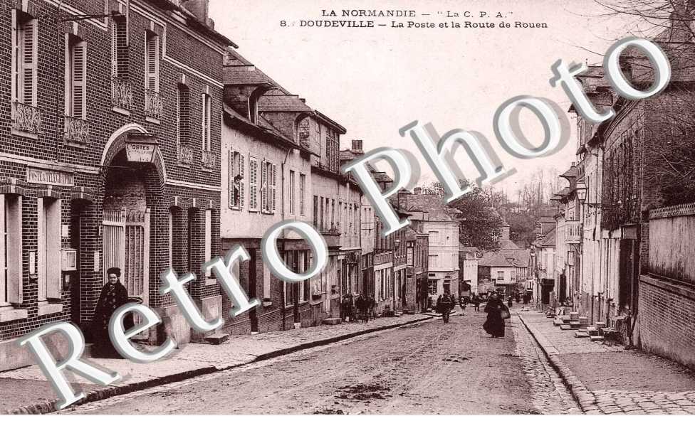 La Poste et la Route de Rouen