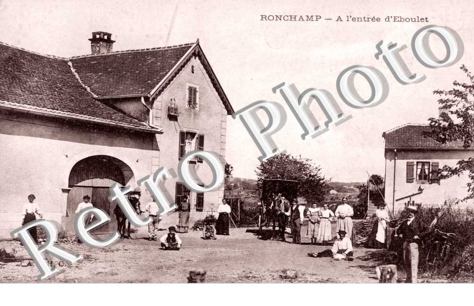 RONCHAMP a l'entree d'Eboulet