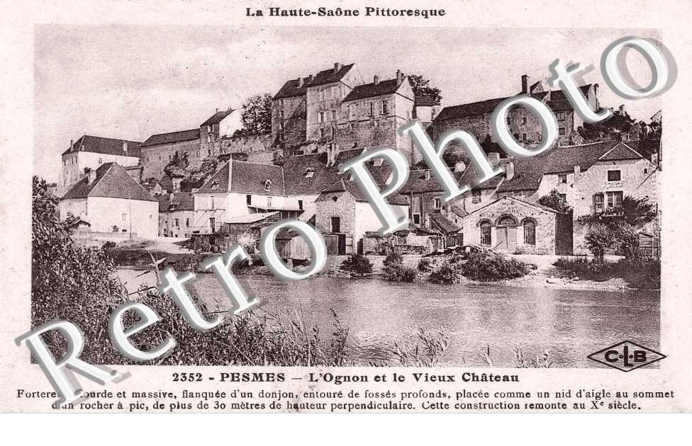 l'Ognon et le vieux chateau