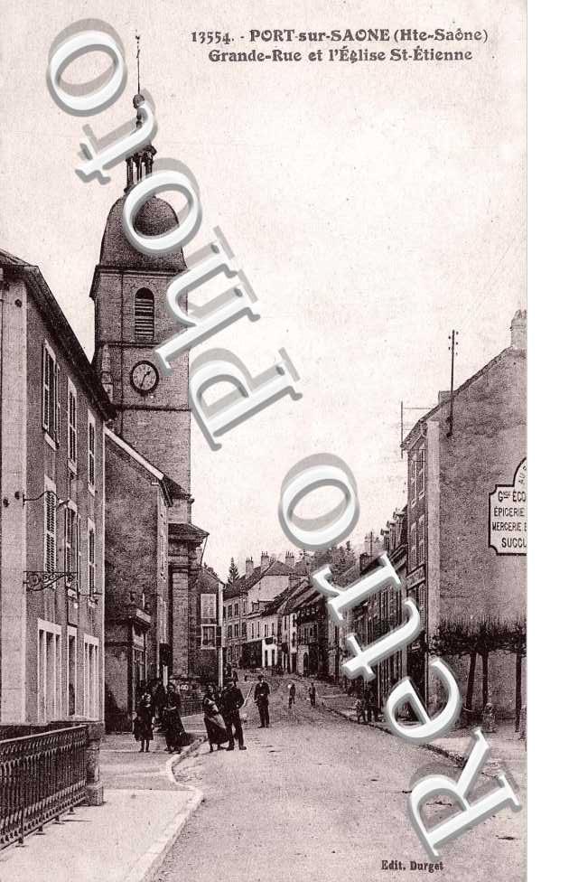 grande rue et l'eglise st etienne