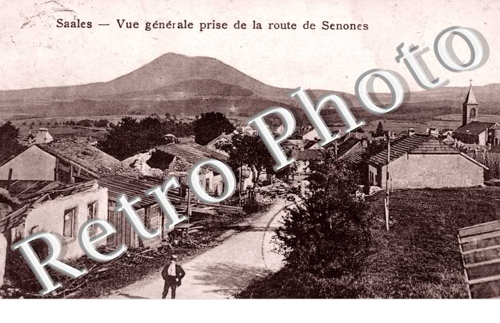Vue generale prise de la route de senones
